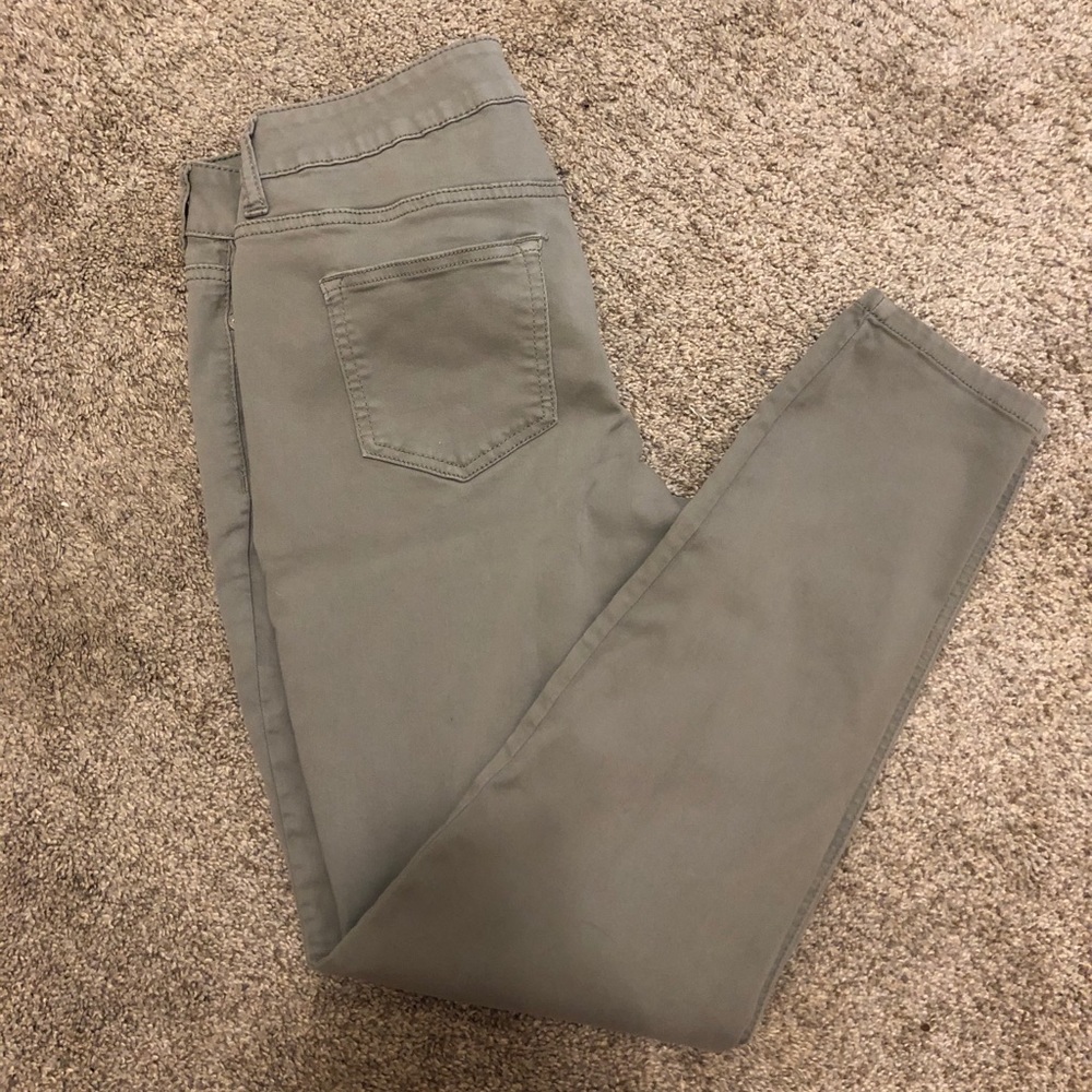 Maurices Sage Green Jeggings